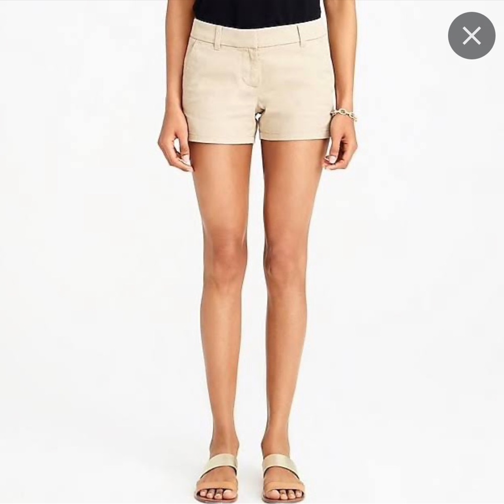 J.Crew 3” Chino Shorts Khaki